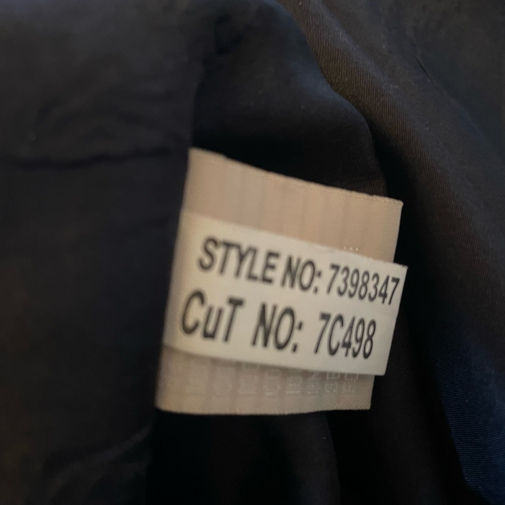Hype silk and wool dress; back zipper; fully lined - Picture 6 of 11